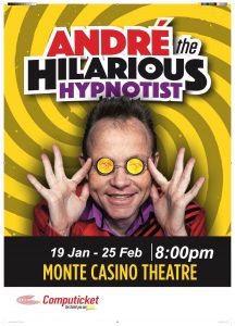 André the Hilarious Hypnotist at Montecasino